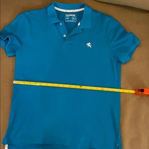 Men’s express polo medium in turquoise